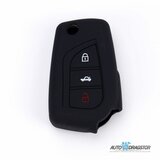 888 Car Accessories silikonska navlaka za ključeve crna toyota APT1015.01.B Cene