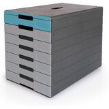  Predalnik durable idealbox pro 7-delni siv-moder DURABLE | Shoptok.si