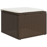  4-dijelni set vrtnih sofa od poliratana s jastucima smeđi | shoptok.hr