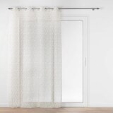 Douceur d intérieur Bež prosojna zavesa 137x280 cm Farandole – Cene