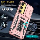 SUNSKY Hybrid Armor ovitek za Samsung A35 / A55, Rose Gold | Shoptok.si