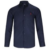 Dewberry G725 MEN'S SHIRT-PLAIN NAVY BLUE Cijene