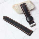  narukvica elegant kozna za smart watch 22mm tamno braon Cene