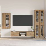  Set TV komoda FLORIN 3 kom. Umjetnički hrast Konstruirano drvo | shoptok.hr