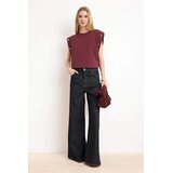 TRENDYOLMILLA Ženska majica TWOSS23TS00016, Bordo | Eponuda.com
