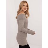 Italy Moda Sweater-DHJ-SW-A2449.33-dark beige | shoptok.hr