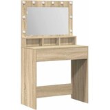  Toaletni stol Sonoma hrast 75,5 x 41 x 135 cm Konstruirano drvo | shoptok.hr