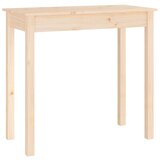 Maison Chic konzolna miza - miza ob steni 80x40x75 cm trdna borovina, (21786000) Cene