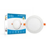 BRILLA LED SLIM UGRADBENI PANEL OKRUGLI 18W | shoptok.hr