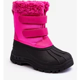 Big Star Children's Velcro Snow Boots Fuchsia