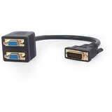 GEMBIRD EUROPE§Port:VGA Kabl§Port:DVI Kabl Video splitter Passive DVI-I male to dual VGA female splitter cable, 0.3 m, black, GEMBIRD, A-DVI-2VGA-01 | Eponuda.ba