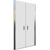 Armal tuš vrata dvokrilna PIVOT 80x190 cm, krom profili/proz | Shoptok.si