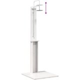 Vanjski tuš Bijeli 75 x 76 x 217 cm Masivna borovina | shoptok.hr