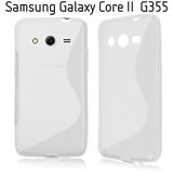  Gumijasti / gel etui S-Line za Samsung Galaxy Core 2 - prozorni Cene