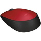  MIŠ USB 3TIPKE OPTIČKI BEŽIČNI M171 LOGITECH CRVENO/CRNI BLISTER | Shoptok.si