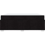  Krevetna konstrukcija Crna 180 x 200 cm tkanina | shoptok.hr
