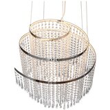 Tri O LED viseća svjetiljka u srebrnoj boji ø 48 cm Pomp – | shoptok.hr