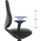 bimos Večnamenski nasloni za roke Texon, 1 par, črne barve | Shoptok.si