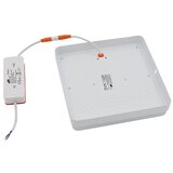 Mitea Lighting MP24NK-FL 24W 6500K beli nadgradni kvadratni led panel frameless backside | ePonuda.com