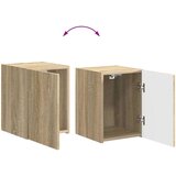  Set TV komoda Zidne 4 pcs Sonoma hrast Konstruirano drvo | shoptok.hr