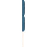 vidaXL vzglavje s kristalnimi gumbi tufirano temno modro 90 cm žamet, vzglavje s kristalnimi gumbi tufirano temno modro 180 cm žamet, (22080271) | Shoptok.si