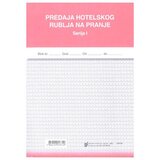 NARODNE NOVINE-UT XII-35 PREDAJA HOTELSKOG RUBLJA NA PRANJE; Blok 3 x 50 listova, 14,8 x 21 cm | shoptok.hr