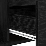  Kava Stol Crni hrast 90 x 50 x 26.5 cm Konstruirano drvo | shoptok.hr
