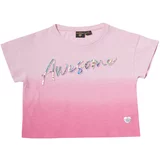 KOROSHI Majica mešane barve / roza