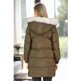 Dewberry Z6705 WOMEN'S COAT-KHAKI-1 | shoptok.hr