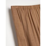 Sinsay Wide leg hlače s viskozom i dodatkom lana | shoptok.hr