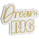 WALLXPERT dekorativna plastična led rasveta dream big red | ePonuda.com