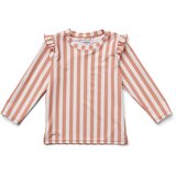Liewood kopalna majica tenley stripe dusty coral/creme de la creme Cene