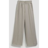 Marisse Brown Wide-Leg Creased Trousers | ePonuda.com