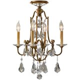 Elstead Lighting Feiss FE-VALENTINA4 - Luster na lancu VALENTINA 4xE14/60W/230V | Eponuda.com