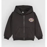 Fakie Pop Kids Zip Hoodie tarmac