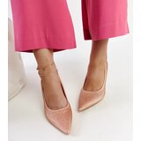 Champagne high heels Liena | Shoptok.si