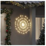 vidaXL Božićna svjetla zvjezdani prasak 140 LED 8 k topla bijela 17 cm | shoptok.hr