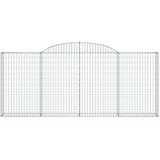  Lučne gabionske košare 13kom 300x30x120/140cm pocinčano željezo | shoptok.hr