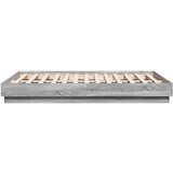  Okvir za krevet boja hrasta 140x190 cm od konstruiranog drva | shoptok.hr