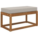  Jastučić za sjedenje na otvorenom Sivi 80 x 40 x 8 cm - Sivi 80 x 40 cm | shoptok.hr