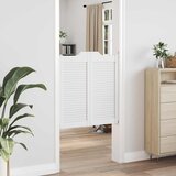  Vrata na rasklapanje 2 pcs Bijela Masivna borovina | shoptok.hr