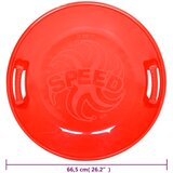  Okrugle sanjke crvene 66,5 cm od PP-a | shoptok.hr
