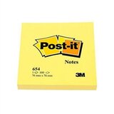 3m Samoljepljivi listići u bloku 654-N, 76 x 76 mm, žuti Cijene