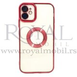  futrola circle metalik za iphone 12 pro max (6.7) crvena Cene