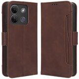 INORCO Za Infinix Smart 7 Plus/Smart 7 (Indija) 4G telefonska torbica z več režami za kartice, PU usnjeni ovitek za telefon s stojalom, (22036350) Cene