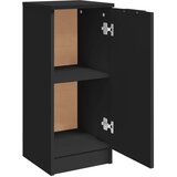  Komode 2 kom crne 30 x 30 x 70 cm od konstruiranog drva | shoptok.hr