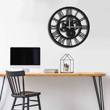 Wallity zidni sat MTS - 001, 49x49 cm, Crni | ePonuda.com