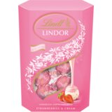 Lindt lindor kroglice - strawberries & cream Cene