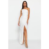 Trendyol evening & Prom Dress - Ecru - Shift | Shoptok.si