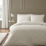 Catherine Lansfield Krem posteljina za bračni krevet od samta 200x200 cm Kingsley – | shoptok.hr
